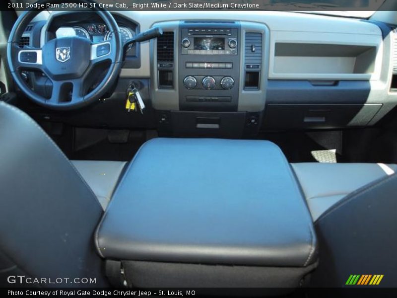 Bright White / Dark Slate/Medium Graystone 2011 Dodge Ram 2500 HD ST Crew Cab