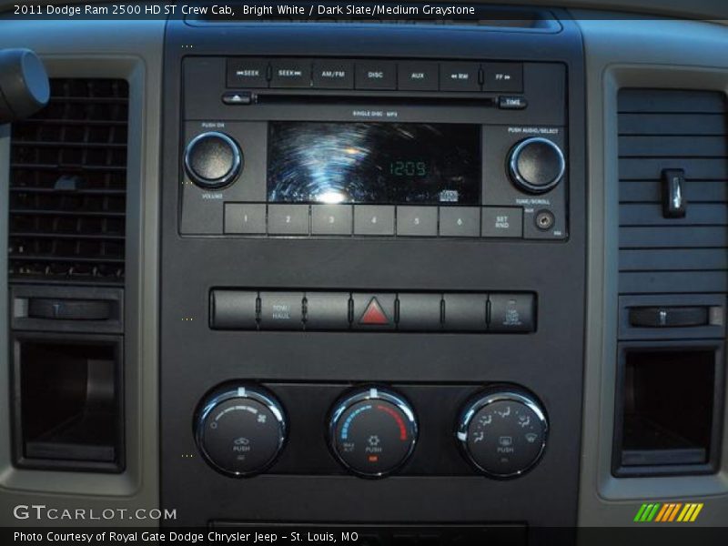 Bright White / Dark Slate/Medium Graystone 2011 Dodge Ram 2500 HD ST Crew Cab