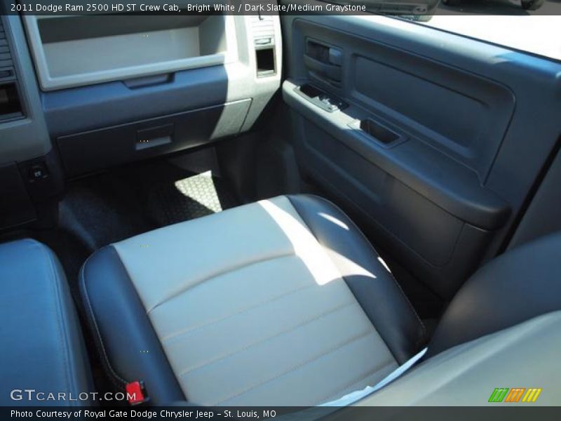 Bright White / Dark Slate/Medium Graystone 2011 Dodge Ram 2500 HD ST Crew Cab