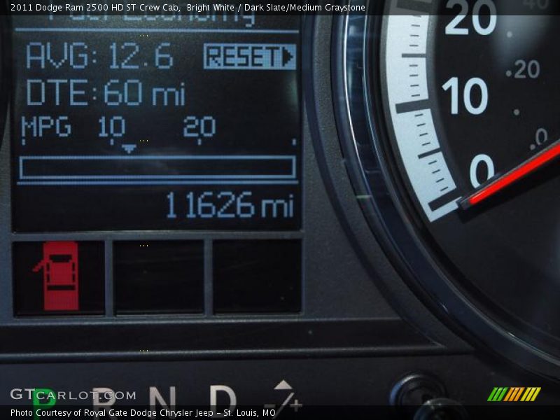 Bright White / Dark Slate/Medium Graystone 2011 Dodge Ram 2500 HD ST Crew Cab