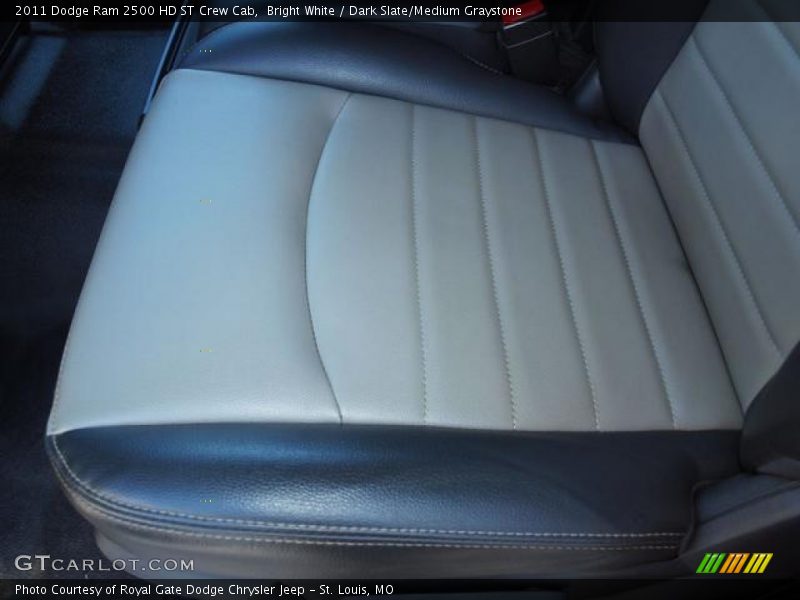Bright White / Dark Slate/Medium Graystone 2011 Dodge Ram 2500 HD ST Crew Cab