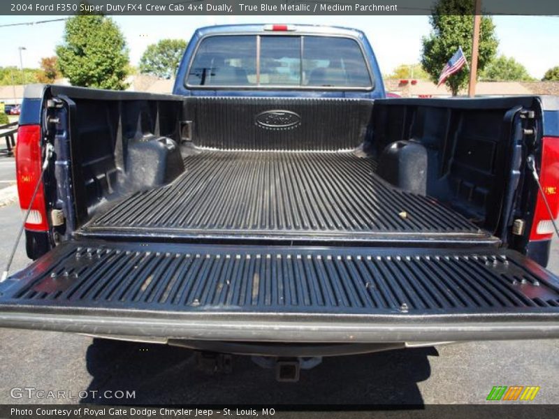 True Blue Metallic / Medium Parchment 2004 Ford F350 Super Duty FX4 Crew Cab 4x4 Dually