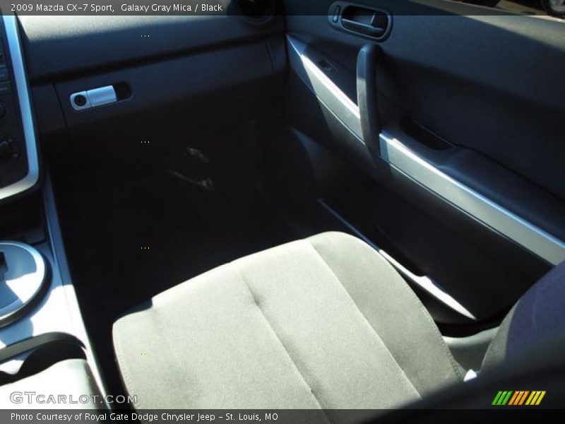 Galaxy Gray Mica / Black 2009 Mazda CX-7 Sport