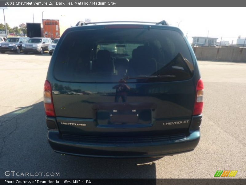 Dark Teal Metallic / Medium Gray 2001 Chevrolet Venture LS
