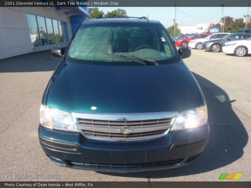Dark Teal Metallic / Medium Gray 2001 Chevrolet Venture LS