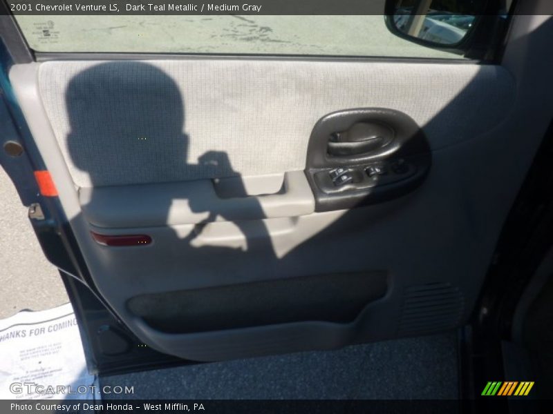 Dark Teal Metallic / Medium Gray 2001 Chevrolet Venture LS