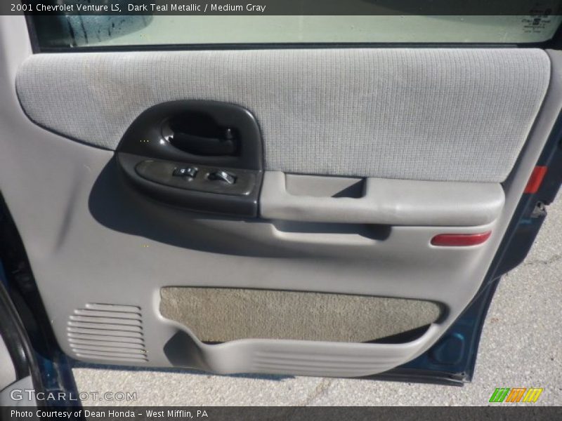 Dark Teal Metallic / Medium Gray 2001 Chevrolet Venture LS