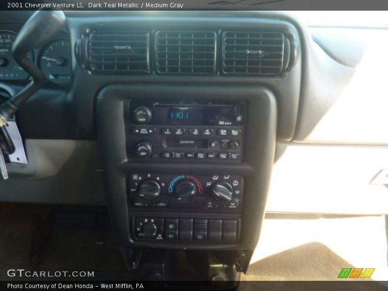 Dark Teal Metallic / Medium Gray 2001 Chevrolet Venture LS