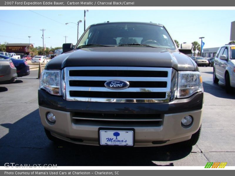 Carbon Metallic / Charcoal Black/Camel 2007 Ford Expedition Eddie Bauer