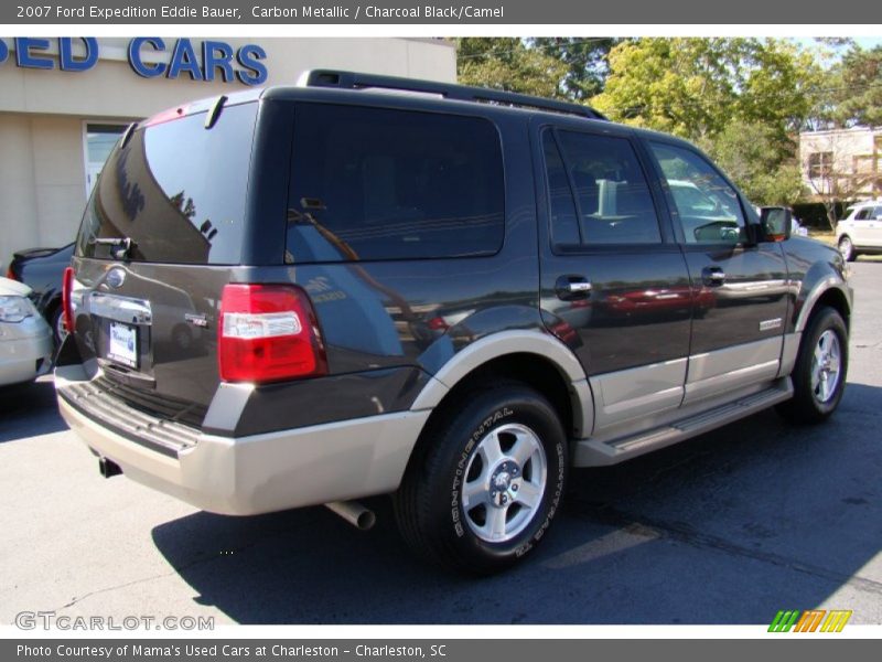 Carbon Metallic / Charcoal Black/Camel 2007 Ford Expedition Eddie Bauer