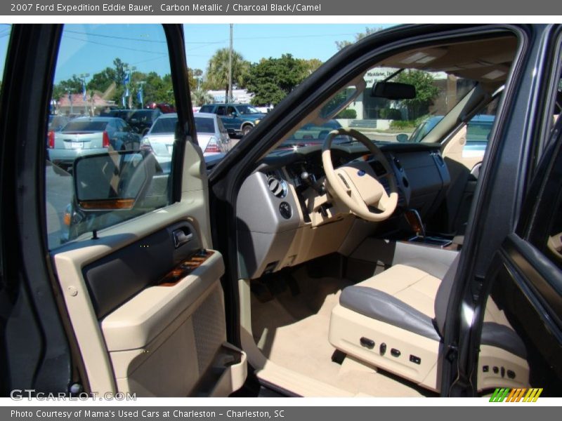 Carbon Metallic / Charcoal Black/Camel 2007 Ford Expedition Eddie Bauer