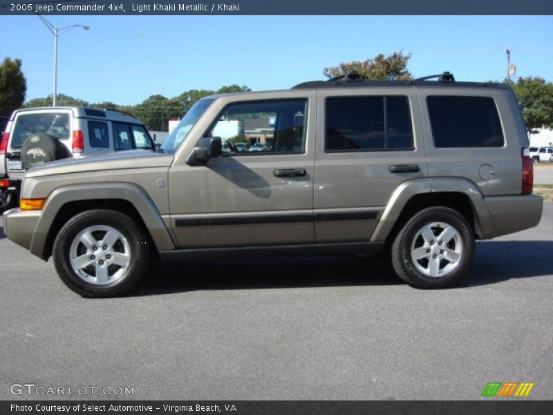 Light Khaki Metallic / Khaki 2006 Jeep Commander 4x4