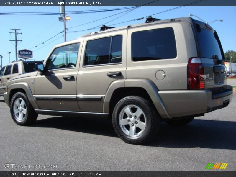 Light Khaki Metallic / Khaki 2006 Jeep Commander 4x4