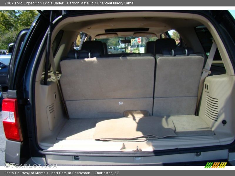 Carbon Metallic / Charcoal Black/Camel 2007 Ford Expedition Eddie Bauer