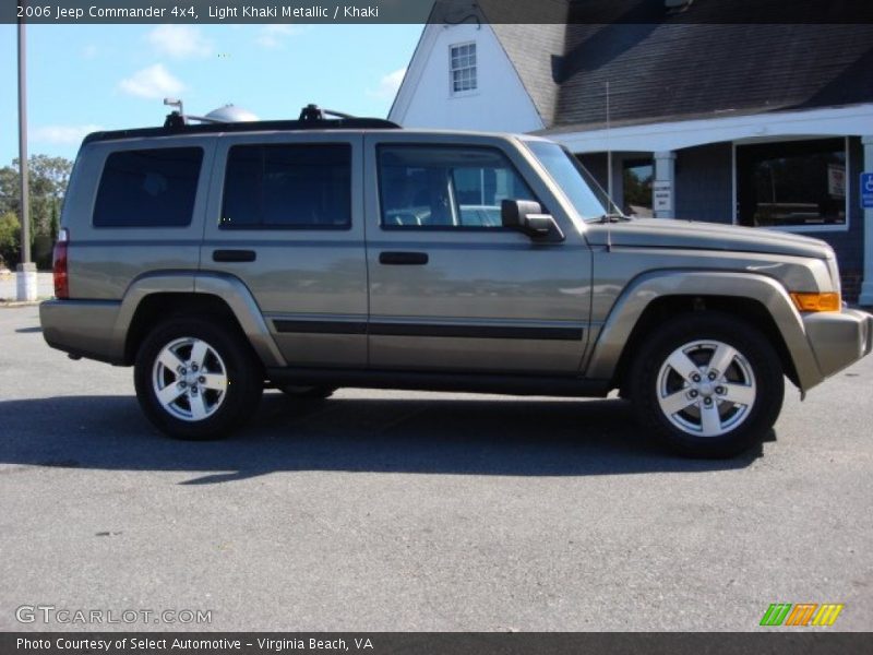 Light Khaki Metallic / Khaki 2006 Jeep Commander 4x4