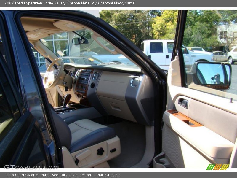 Carbon Metallic / Charcoal Black/Camel 2007 Ford Expedition Eddie Bauer