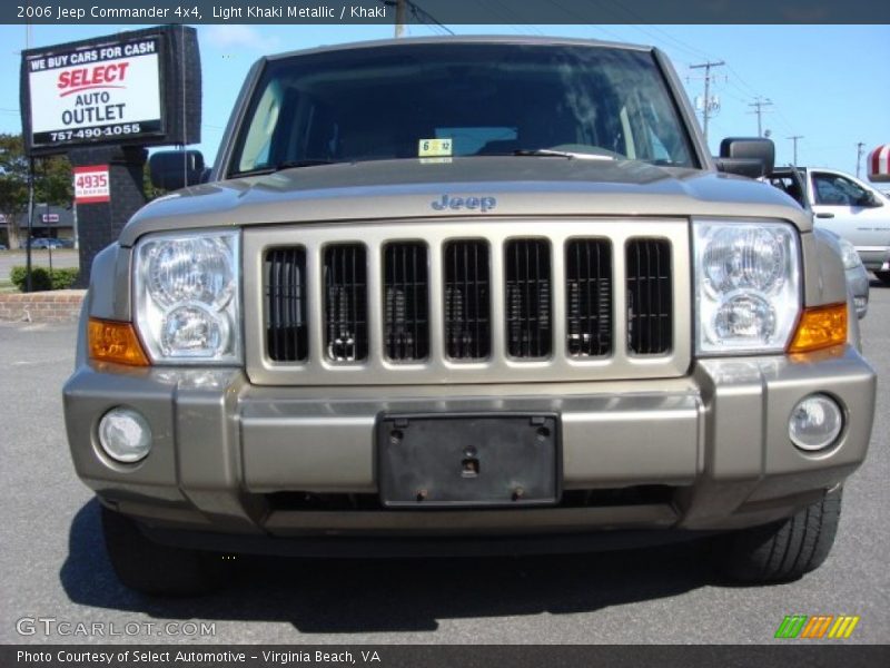Light Khaki Metallic / Khaki 2006 Jeep Commander 4x4
