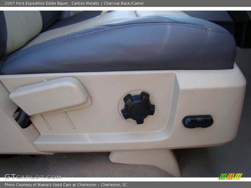 Carbon Metallic / Charcoal Black/Camel 2007 Ford Expedition Eddie Bauer
