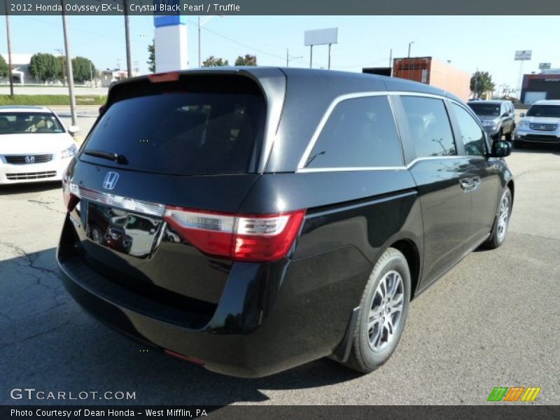 Crystal Black Pearl / Truffle 2012 Honda Odyssey EX-L
