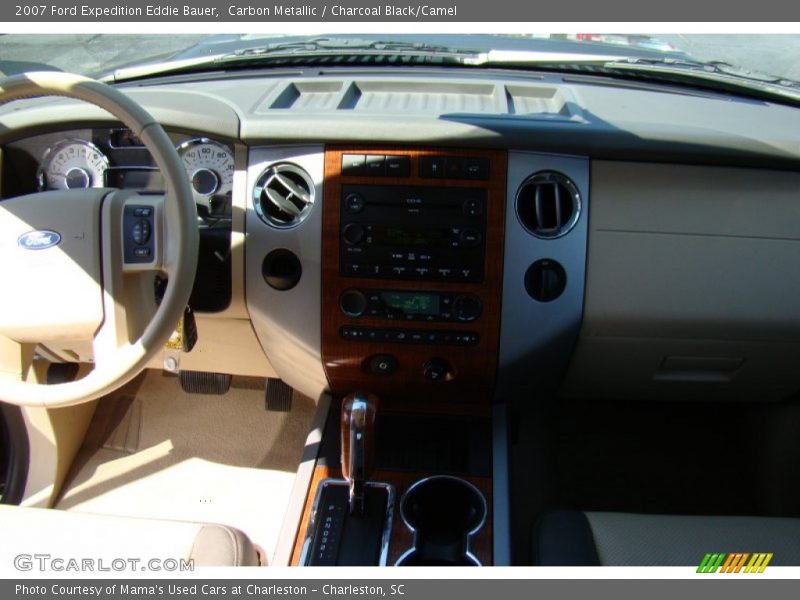 Carbon Metallic / Charcoal Black/Camel 2007 Ford Expedition Eddie Bauer