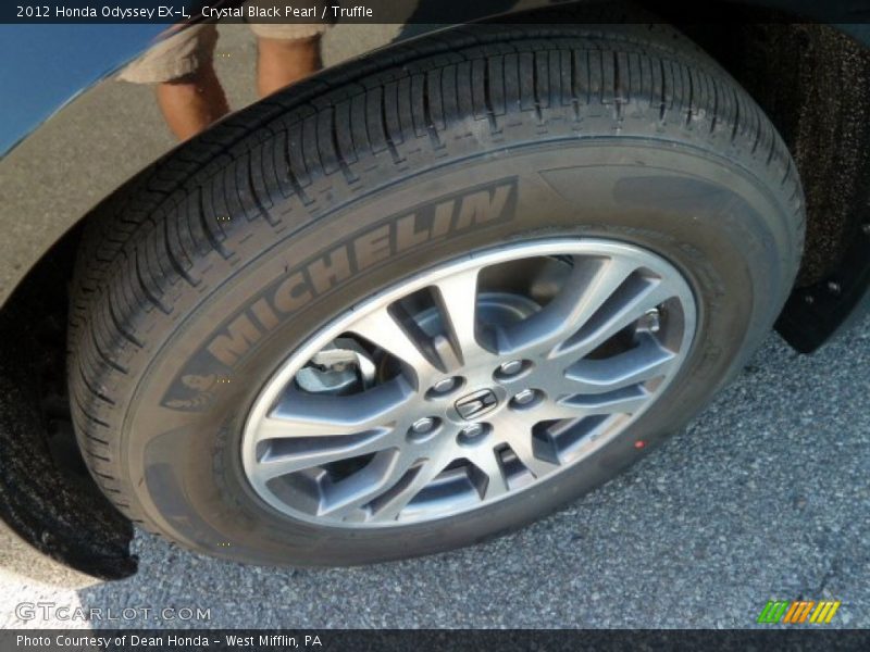Crystal Black Pearl / Truffle 2012 Honda Odyssey EX-L