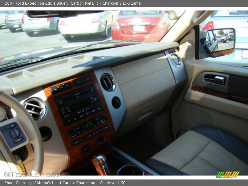 Carbon Metallic / Charcoal Black/Camel 2007 Ford Expedition Eddie Bauer