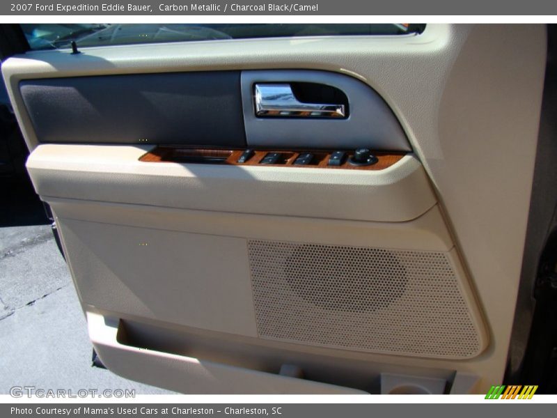 Carbon Metallic / Charcoal Black/Camel 2007 Ford Expedition Eddie Bauer