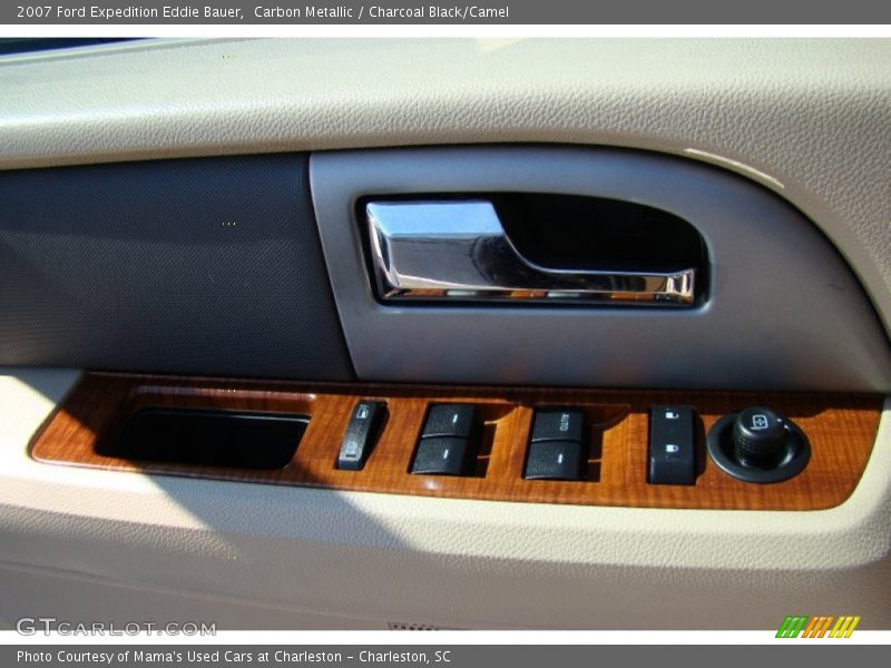 Carbon Metallic / Charcoal Black/Camel 2007 Ford Expedition Eddie Bauer