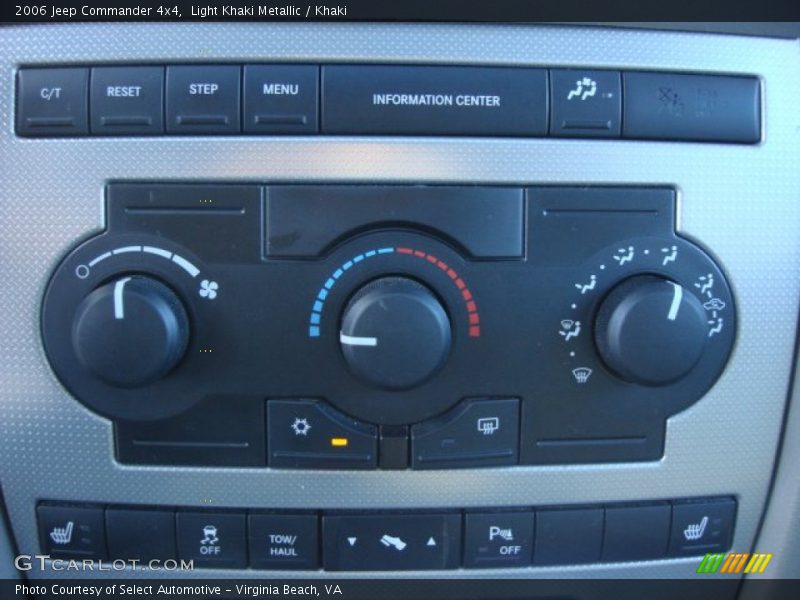 Light Khaki Metallic / Khaki 2006 Jeep Commander 4x4