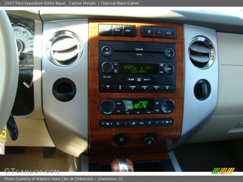 Carbon Metallic / Charcoal Black/Camel 2007 Ford Expedition Eddie Bauer