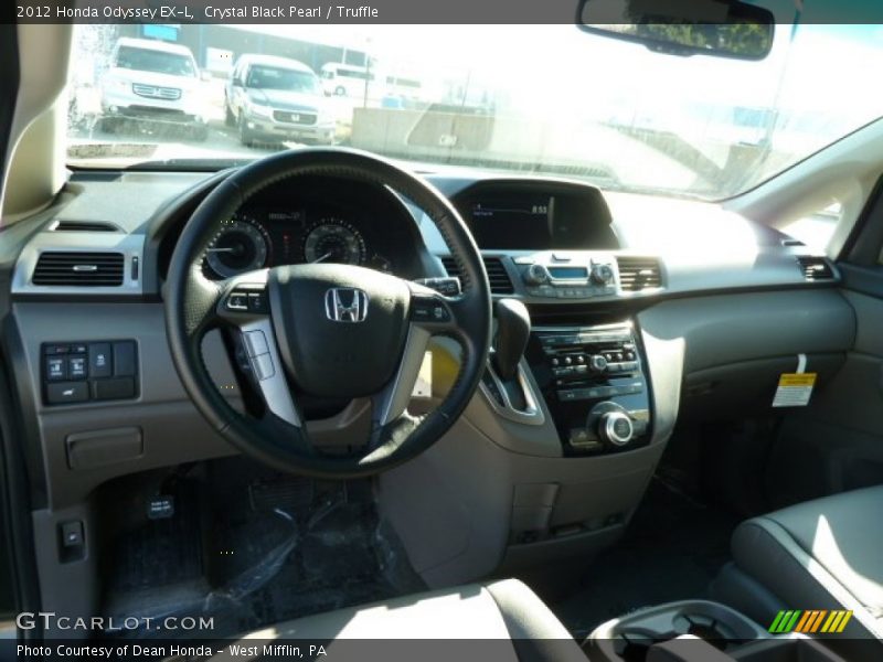 Crystal Black Pearl / Truffle 2012 Honda Odyssey EX-L