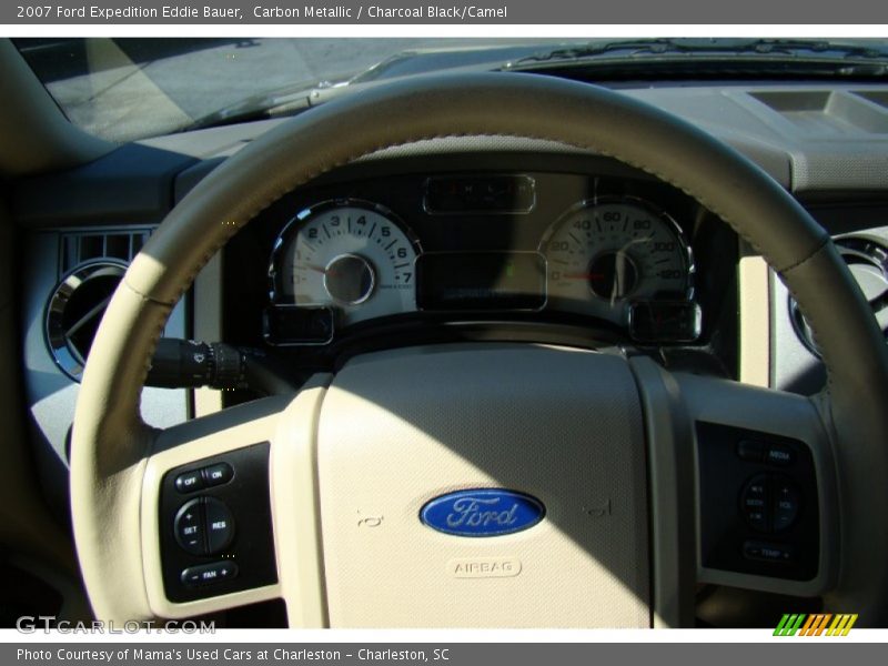 Carbon Metallic / Charcoal Black/Camel 2007 Ford Expedition Eddie Bauer