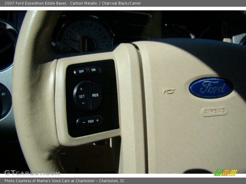 Carbon Metallic / Charcoal Black/Camel 2007 Ford Expedition Eddie Bauer