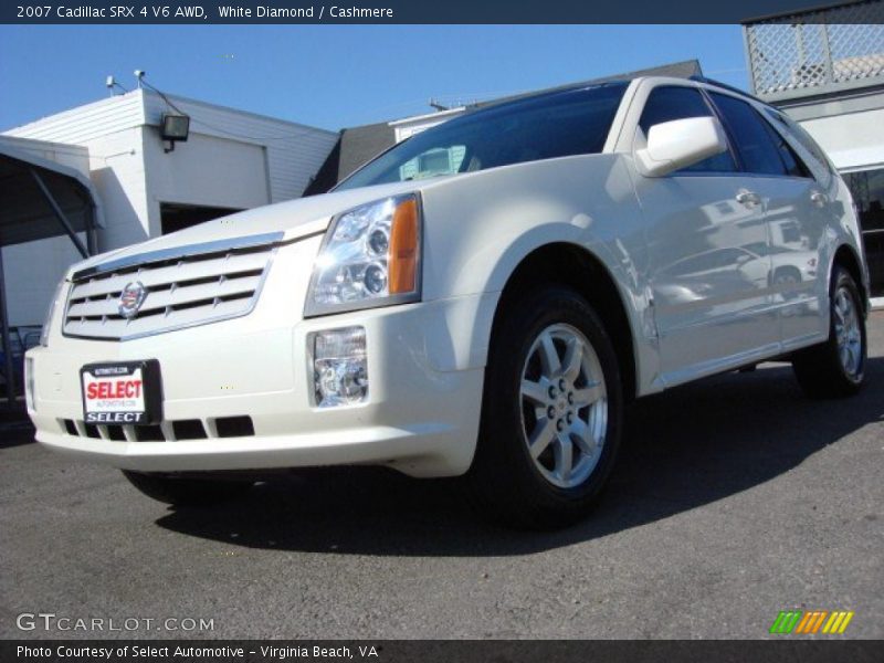 White Diamond / Cashmere 2007 Cadillac SRX 4 V6 AWD