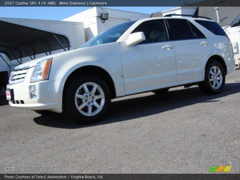 White Diamond / Cashmere 2007 Cadillac SRX 4 V6 AWD