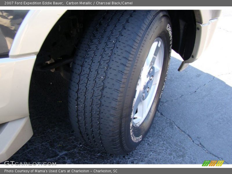 Carbon Metallic / Charcoal Black/Camel 2007 Ford Expedition Eddie Bauer