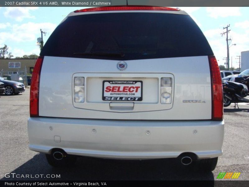 White Diamond / Cashmere 2007 Cadillac SRX 4 V6 AWD