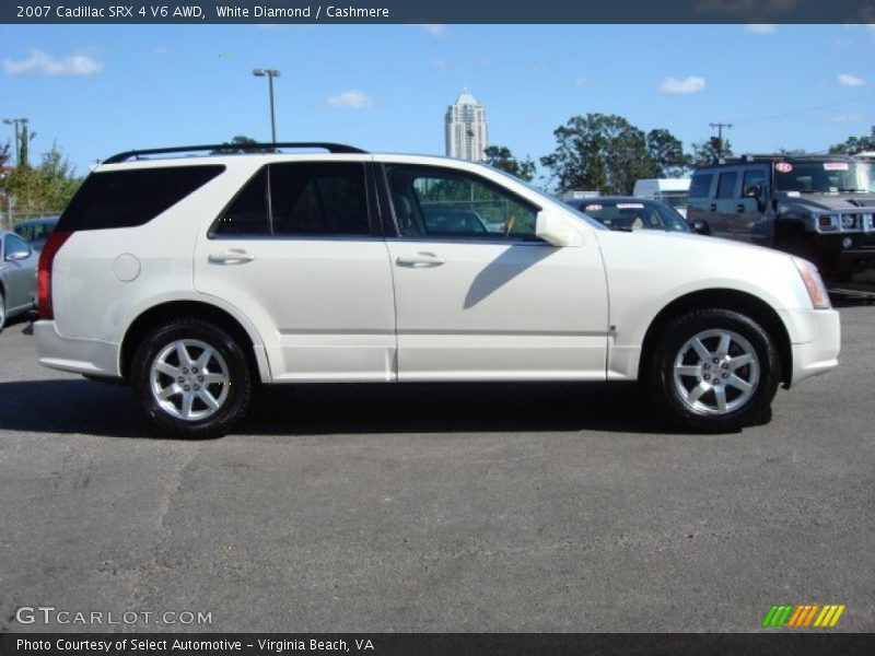White Diamond / Cashmere 2007 Cadillac SRX 4 V6 AWD