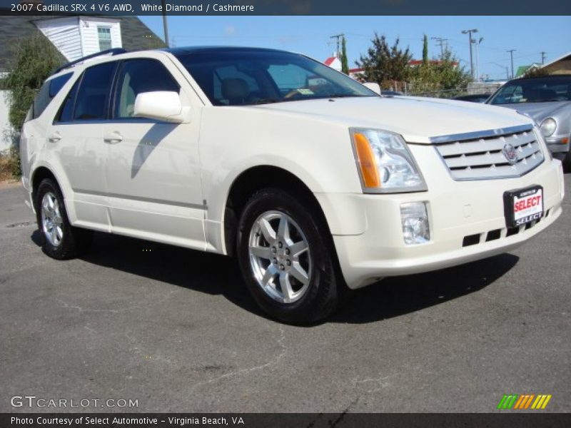 White Diamond / Cashmere 2007 Cadillac SRX 4 V6 AWD