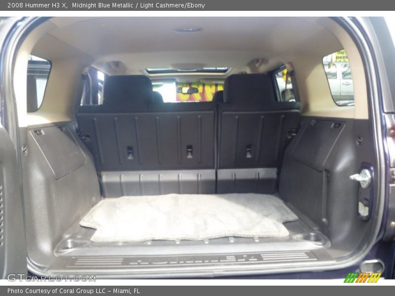 Midnight Blue Metallic / Light Cashmere/Ebony 2008 Hummer H3 X