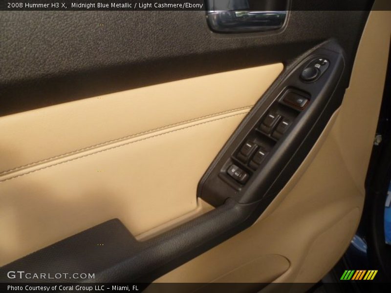 Midnight Blue Metallic / Light Cashmere/Ebony 2008 Hummer H3 X