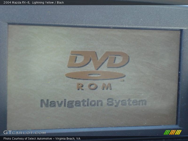 Lightning Yellow / Black 2004 Mazda RX-8