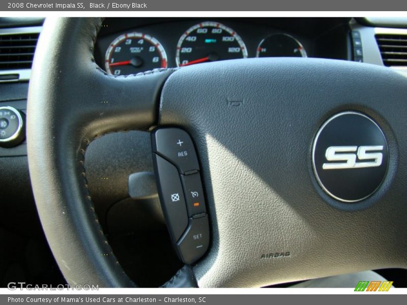 Black / Ebony Black 2008 Chevrolet Impala SS