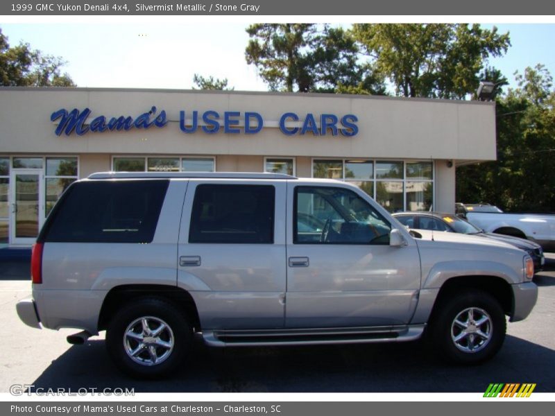 Silvermist Metallic / Stone Gray 1999 GMC Yukon Denali 4x4