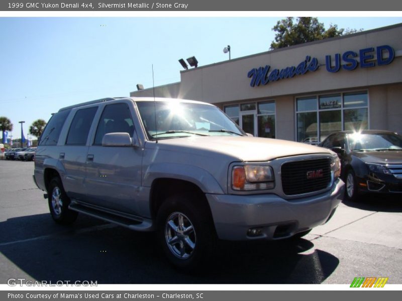 Silvermist Metallic / Stone Gray 1999 GMC Yukon Denali 4x4