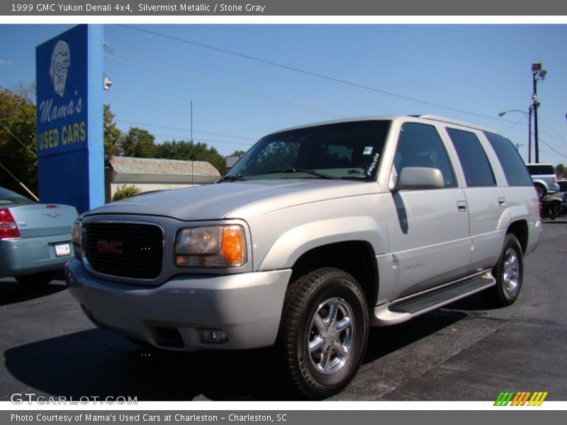 Silvermist Metallic / Stone Gray 1999 GMC Yukon Denali 4x4