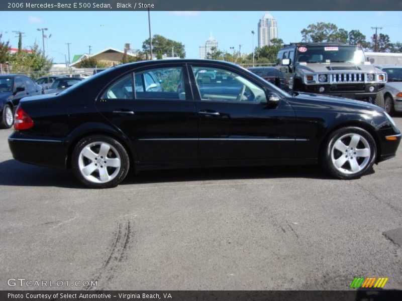 Black / Stone 2006 Mercedes-Benz E 500 Sedan