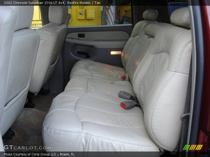 Redfire Metallic / Tan 2002 Chevrolet Suburban 1500 LT 4x4