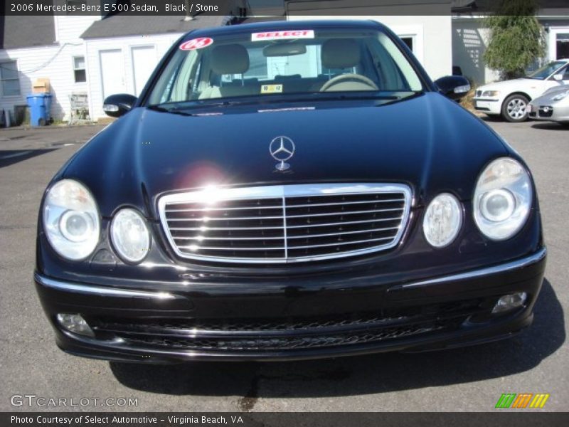 Black / Stone 2006 Mercedes-Benz E 500 Sedan