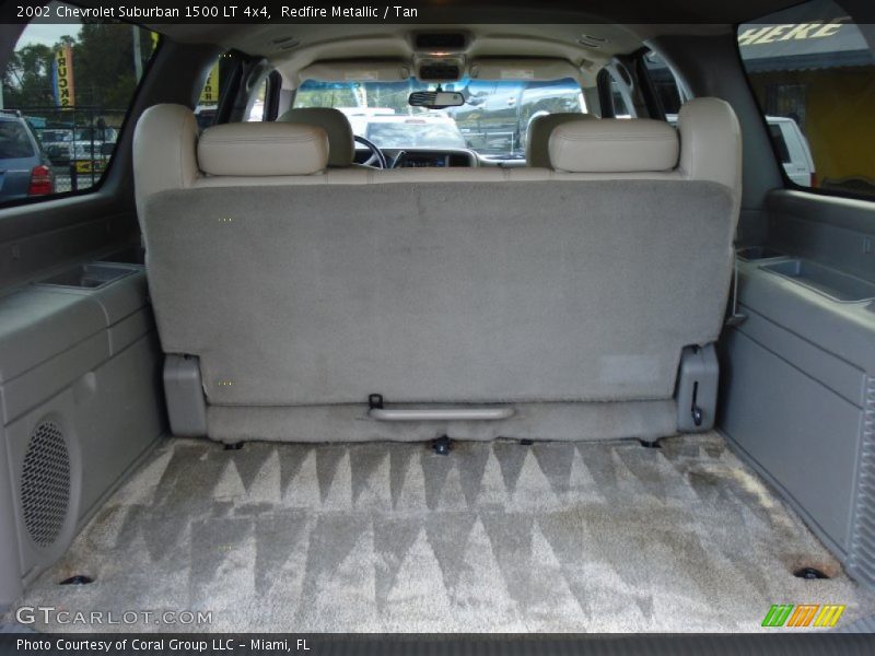 Redfire Metallic / Tan 2002 Chevrolet Suburban 1500 LT 4x4